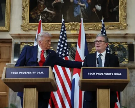 Trump's Official Trip to Britain: Glittering Ceremonies, but Little Substance