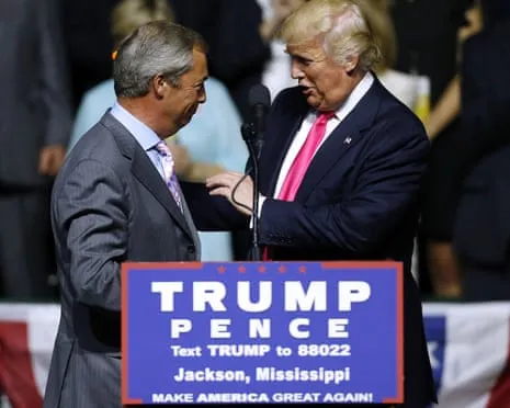 The Former President Has Led the US to the Abyss and Nigel Farage Could Do the Same to The United Kingdom. Learn How to Prevent His Rise.