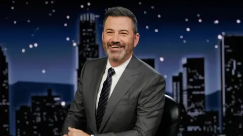 Late-night host Jimmy Kimmel temporarily pulled from broadcast following controversial remarks concerning right-wing commentator Charlie Kirk