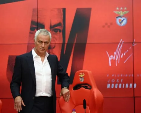 José Mourinho Appointed as Benfica's New Coach Until 2027