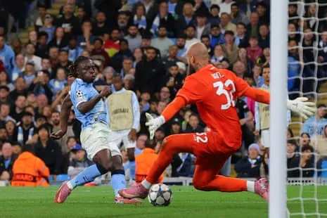 Jérémy Doku Decorates Manchester City's Victory Over Napoli Following De Bruyne's Early Return Comeback