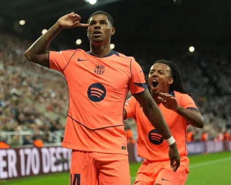 Striker spoils Newcastle's important occasion and insists: ‘I’m improving at Barça’