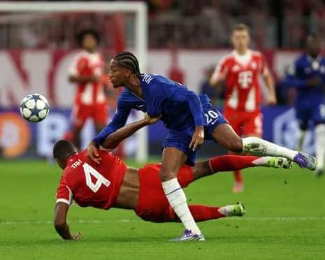 Chelsea's manager rages after Bayern Munich center-back Jonathan Tah avoids sending-off during UCL defeat