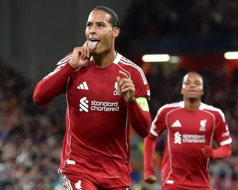 Virgil van Dijk heads late winner versus Spanish giants